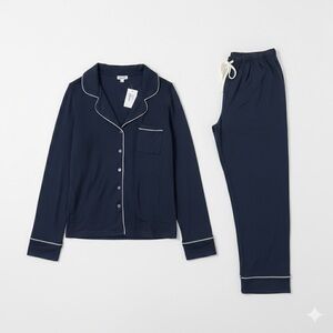 Splendid 2-Piece Pajama Set Navy Sz S NWT